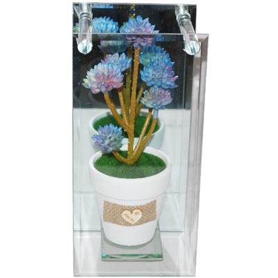 "Artificial Flower Pot - code D-004 - Click here to View more details about this Product